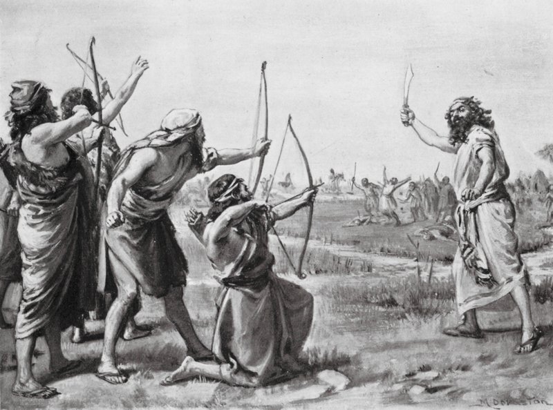An Incursion of Semitic Nomads by Margaret (after) Dovaston