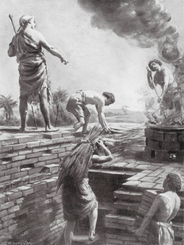 Building a Temple-Tower by Margaret (after) Dovaston
