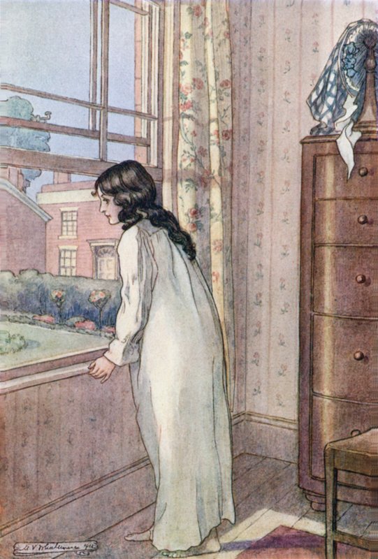 Illustration for Wives and Daughters by Mrs Gaskell by Mary V. Wheelhouse