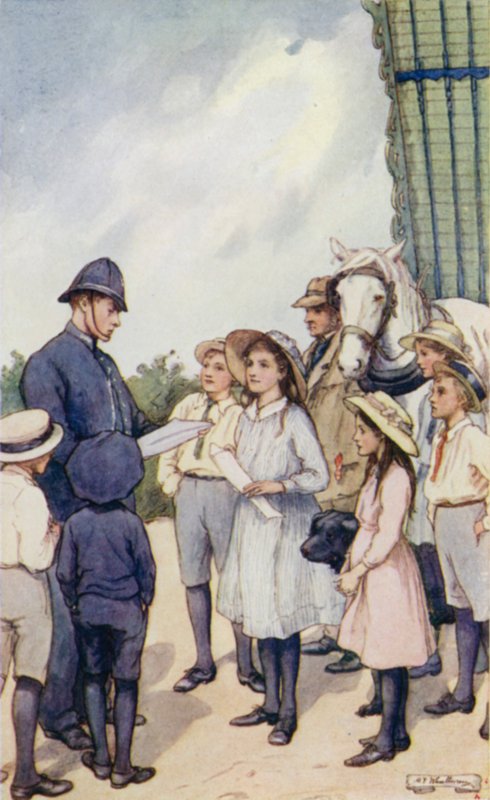 Scene from The Slowcoach by Mary V. Wheelhouse