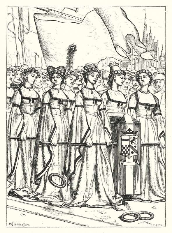 The Dead Bride by Matthew James (attr. to) Lawless