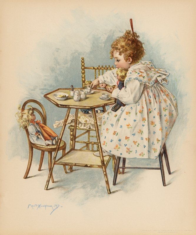 Maternal Cares by Maud Humphrey