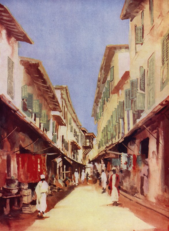 A Street in Zanzibar by Maurice Randall