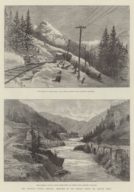 The Canadian Pacific Railway by Melton Prior
