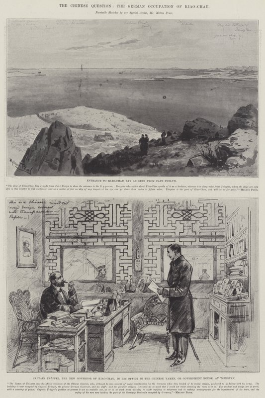 The Chinese Question, the German Occupation of Kiao-Chau by Melton Prior