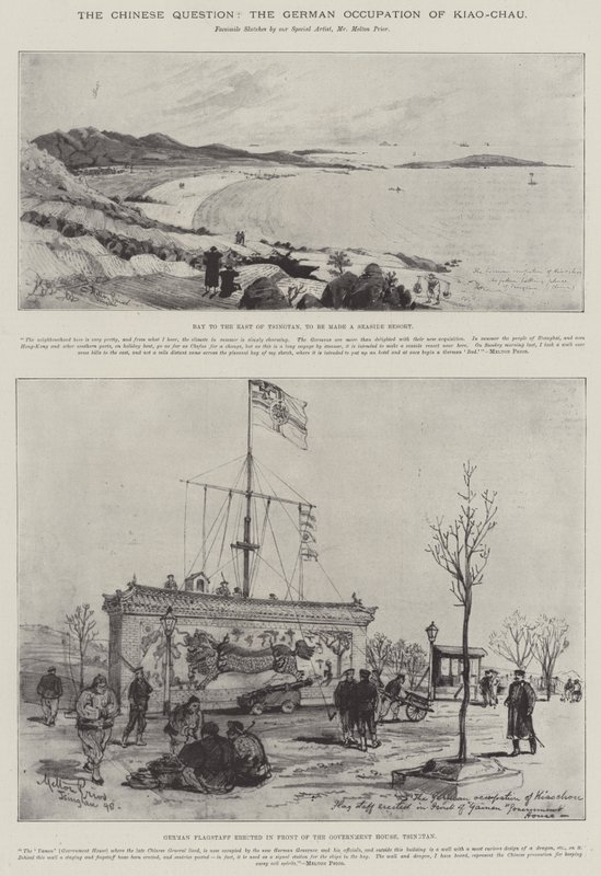 The Chinese Question, the German Occupation of Kiao-Chau by Melton Prior