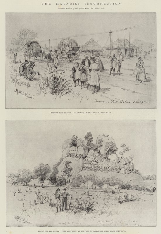 The Matabili Insurrection by Melton Prior