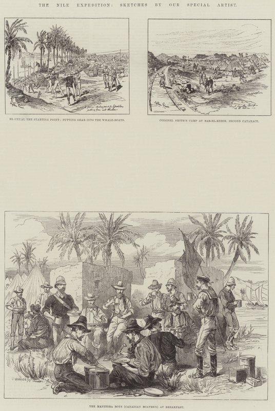 The Nile Expedition by Melton Prior