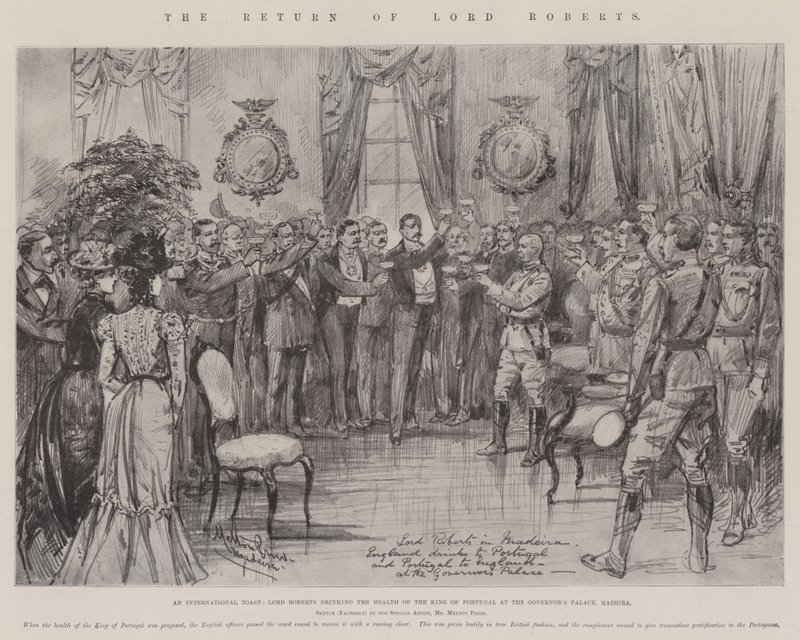 The Return of Lord Roberts by Melton Prior