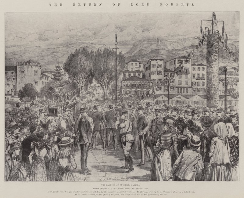 The Return of Lord Roberts by Melton Prior