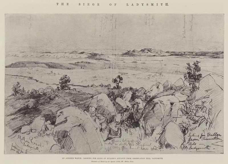 The Siege of Ladysmith by Melton Prior