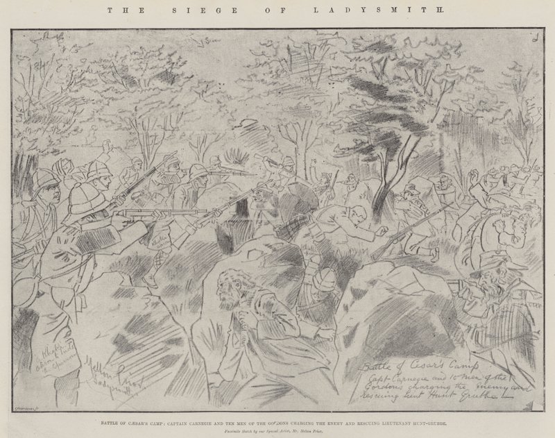 The Siege of Ladysmith by Melton Prior