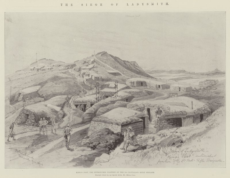 The Siege of Ladysmith by Melton Prior