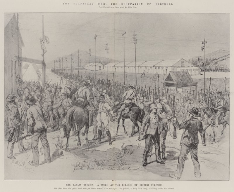 The Transvaal War, the Occupation of Pretoria by Melton Prior