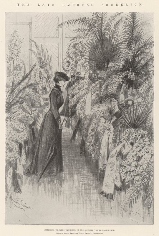The late Empress Frederick by Melton Prior