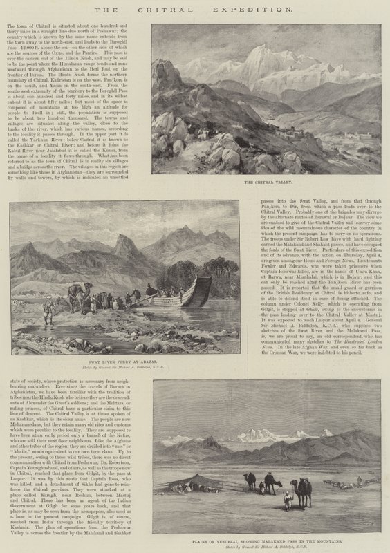 The Chitral Expedition by Michael Biddulph