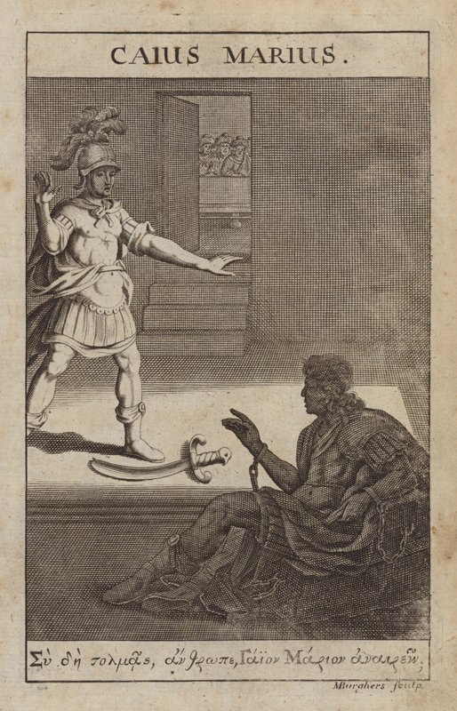 Gaius Marius, Roman general and statesman by Michael Burghers