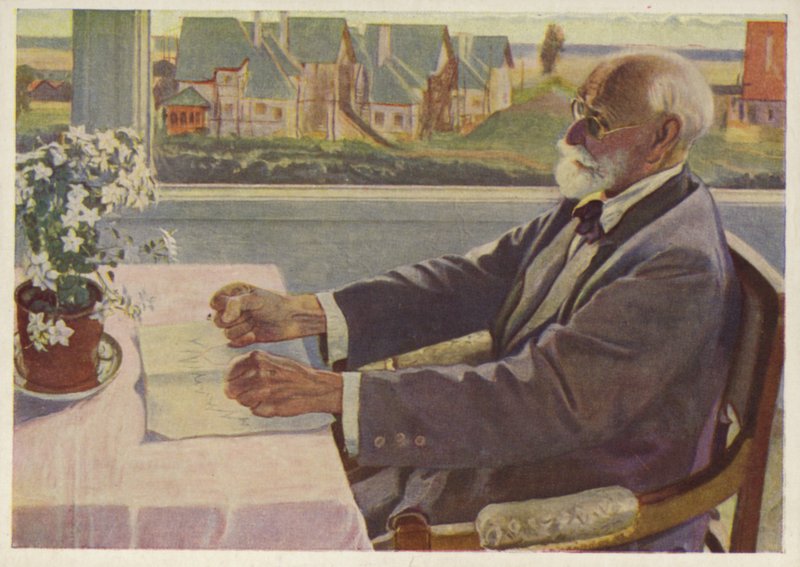Ivan Pavlov, Russian physiologist by Mikhail Vasilievich Nesterov