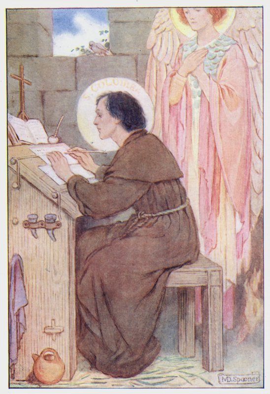 Saint Columba by Minnie Didbin Spooner