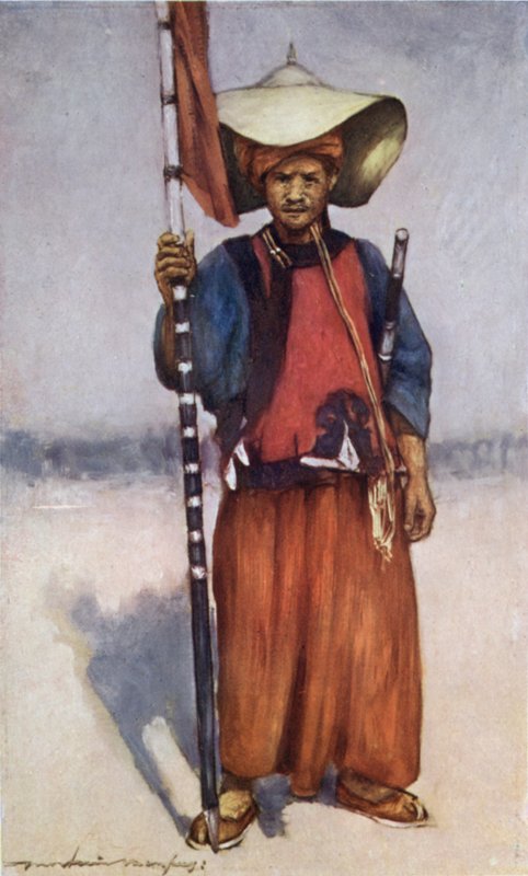 A Retainer of the Shan Chiefs by Mortimer Ludington Menpes