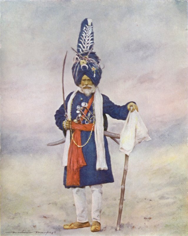 Akalis Fanatical Devotee by Mortimer Ludington Menpes