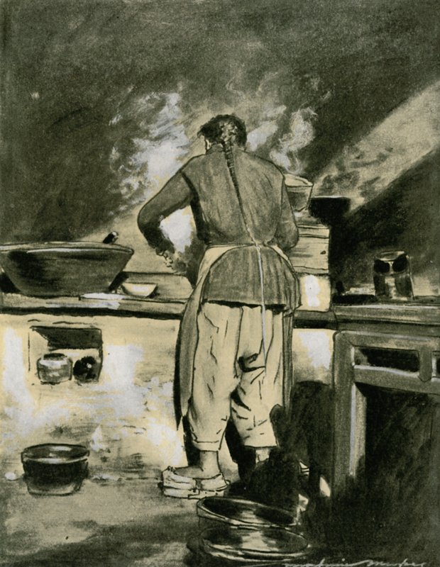 Chinese Cook by Mortimer Ludington Menpes