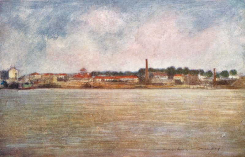 Factories on the Seine by Mortimer Ludington Menpes