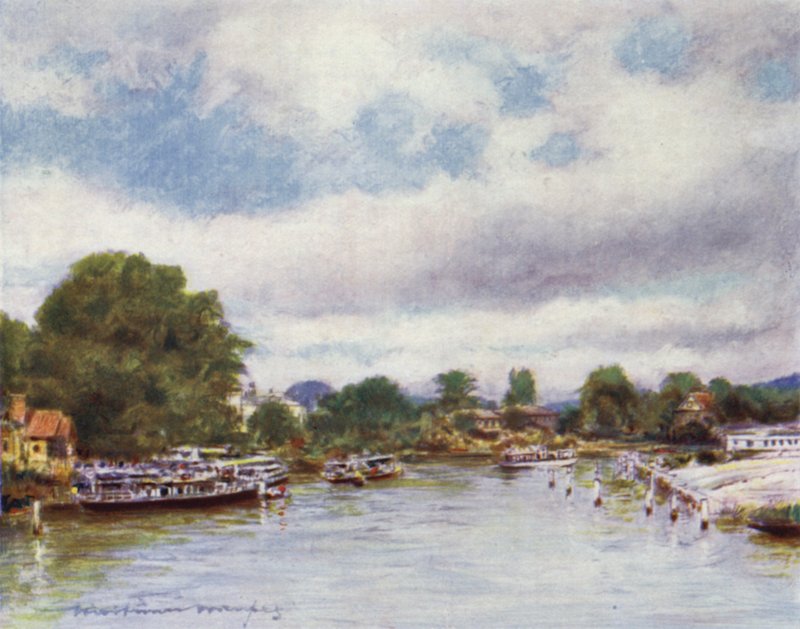 General View of Marlow by Mortimer Ludington Menpes
