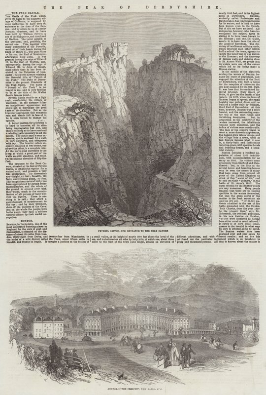The Peak of Derbyshire by Myles Birket Foster