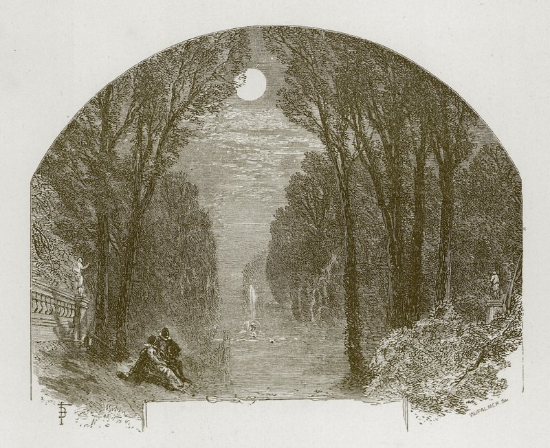 Cumnor Hall by Myles Birket Foster