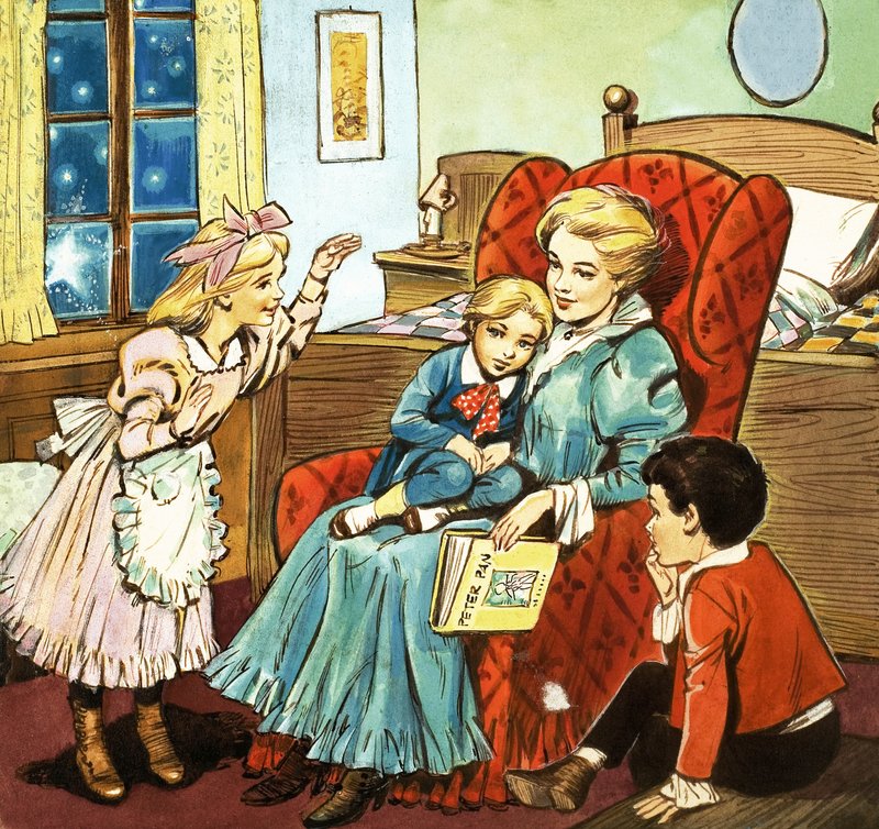 Peter Pan and Wendy by Nadir Quinto