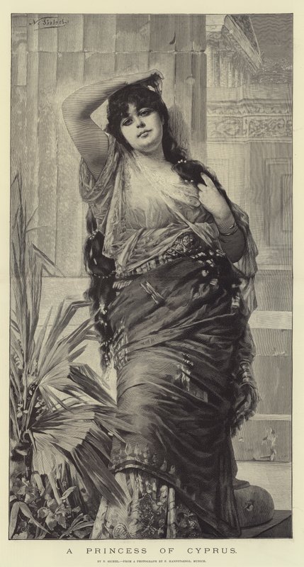 A Princess of Cyprus by Nathaniel Sichel