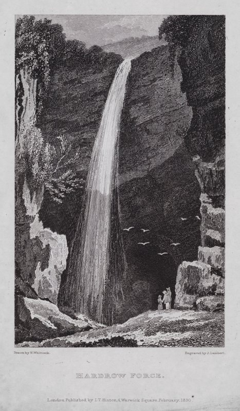 Hardrow Force by Nathaniel (after) Whittock