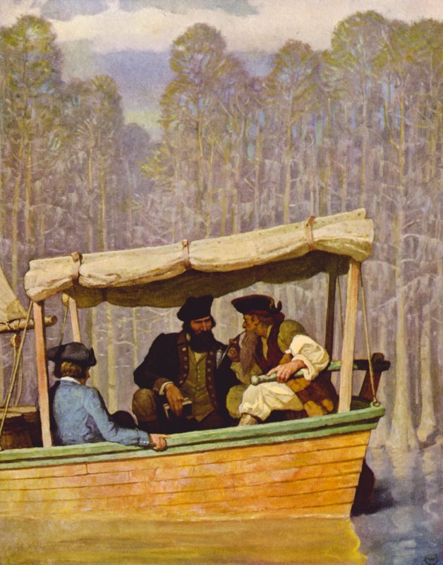 Captain Flood by Newell Convers Wyeth