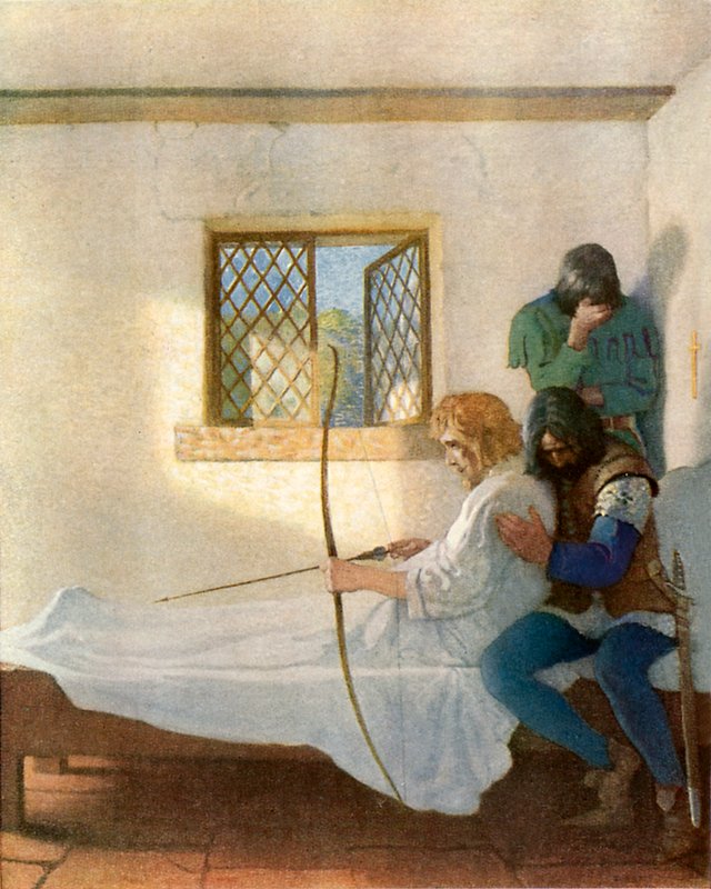 The passing of Robin Hood by Newell Convers Wyeth