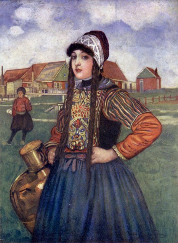 A Girl of Marken by Nico Jungman