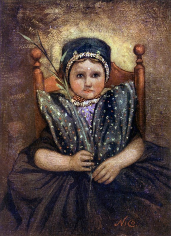 A Little Maiden by Nico Jungman