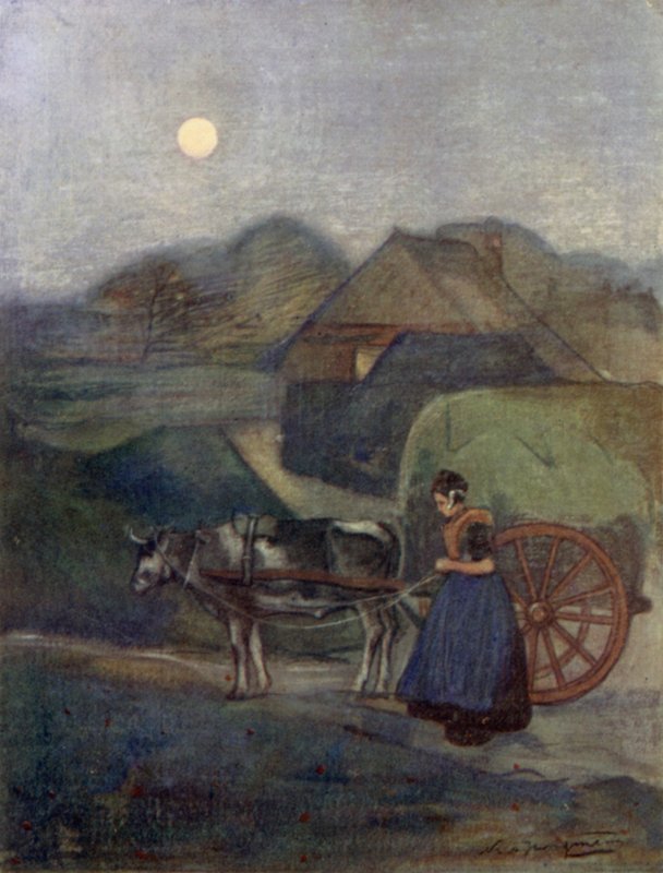 An Ox-cart, Gelderland by Nico Jungman