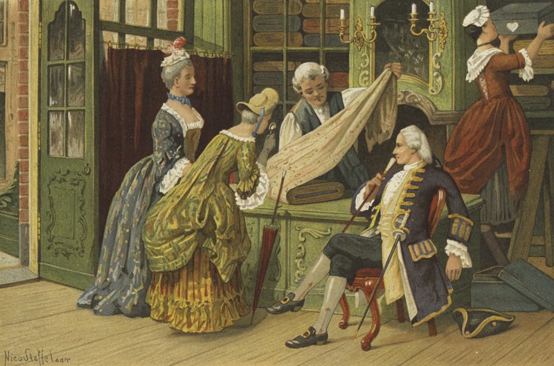 Shop, Netherlands, 1st Half of 18th Century by Nico Steffelaar