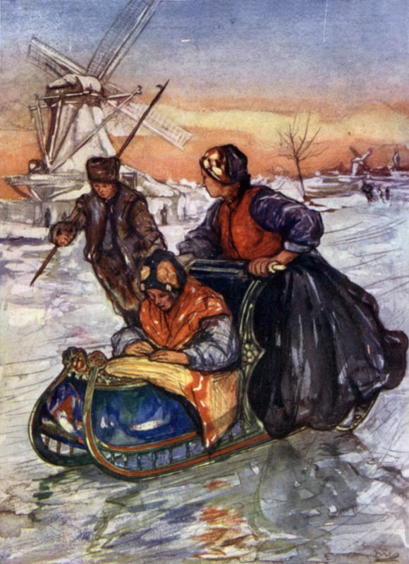 A Race on Skates by Nico Jungman