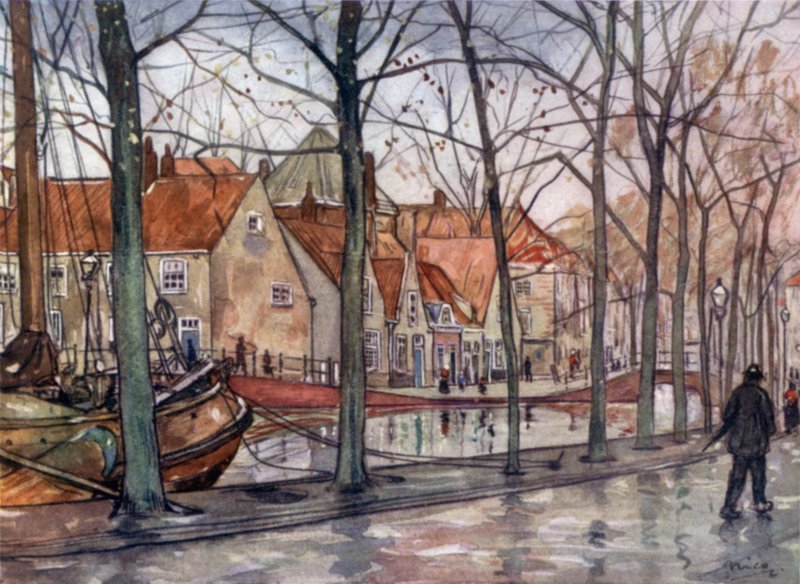The Harbour, The Hague by Nico Jungman