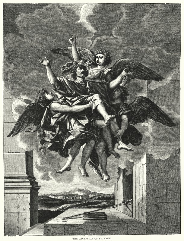 The Ascension of St Paul by Nicolas (after) Poussin