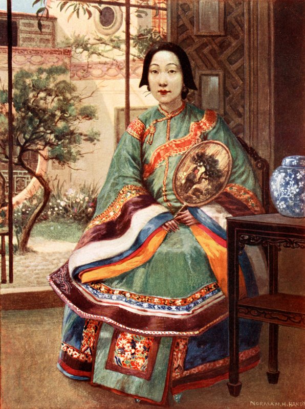 A Chinese Lady by Norman Hardy
