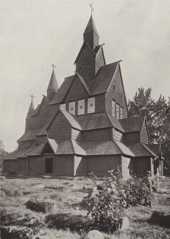 Hitterdal Timber Church by Norwegian Photographer