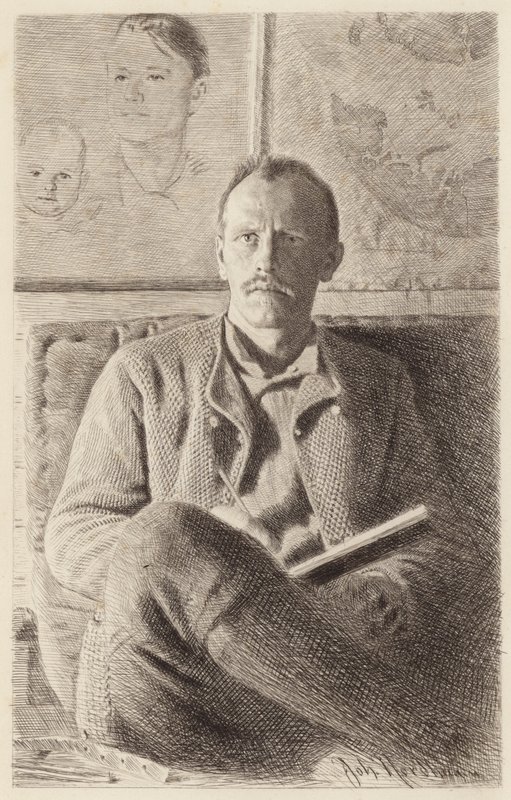 Portrait of Fridtjof Nansen by Norwegian School