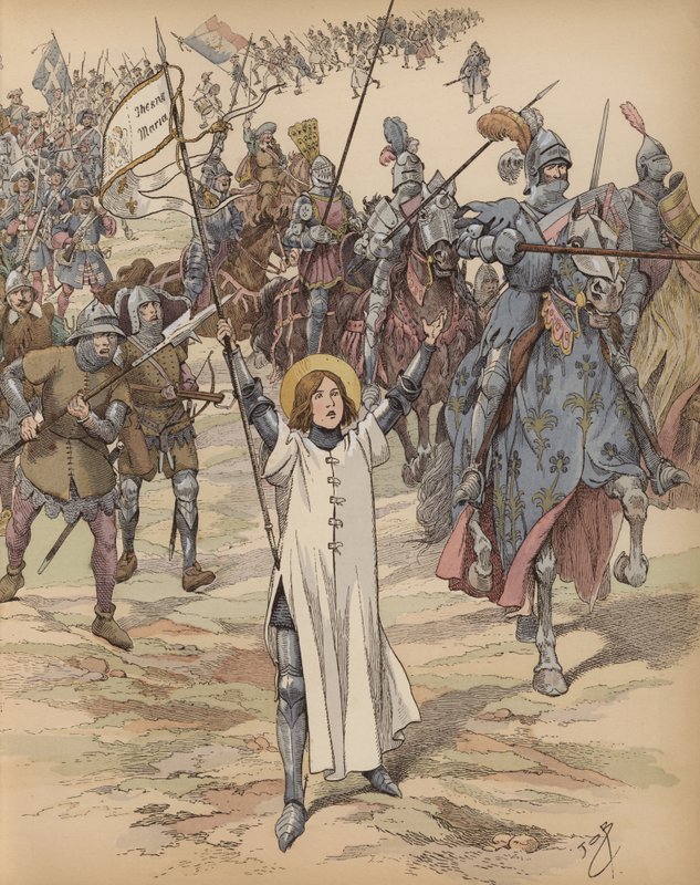 Joan of Arc by Onfray de Breville Job