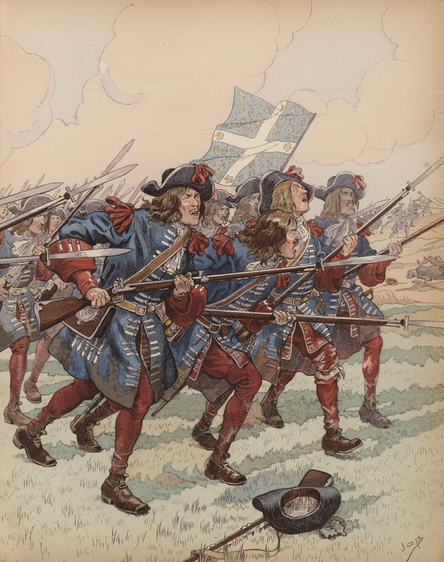 The First Bayonet by Onfray de Breville Job