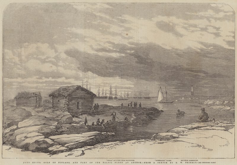 Baro Sound in the Gulf of Finland by Oswald Walters Brierly