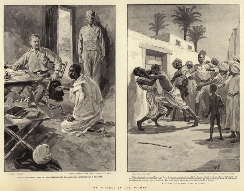 The advance in the Soudan by Oswaldo Tofani
