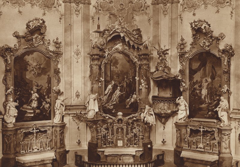 Convent Church of Ettal, Side Altars by Otto Ballerstedt